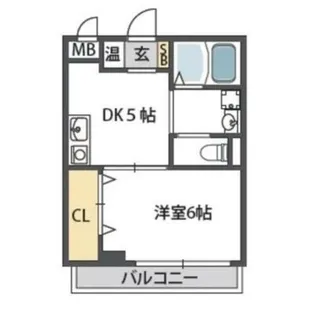 InfieldⅡ(インフィルドⅡ)【4階】の間取り