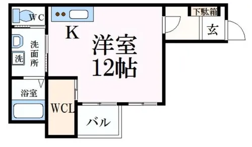 ノアール リシェ【2階】の間取り