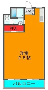 三松マンション【2階】の間取り