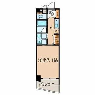 Sun State楠【403号室】の間取り