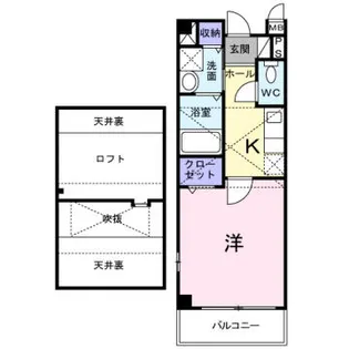 リオ・リヴァージュ【201号室】の間取り