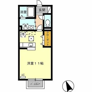 はなみずき【1階】の間取り