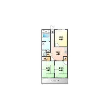 レジデンス浅田【4階】の間取り