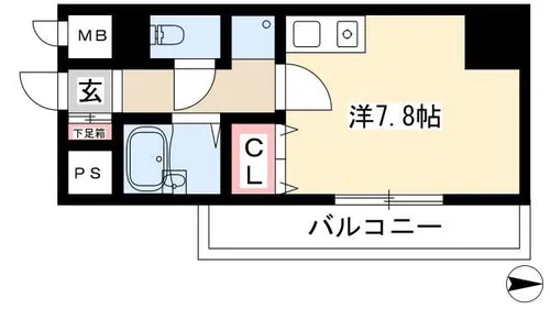 T’s Dream千原【3階】の間取り