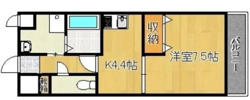 nova nexus【4階】の間取り