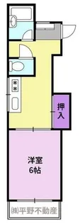 大津屋ビル【4階】の間取り