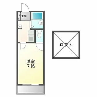 サンシャイン高丸【1階】の間取り
