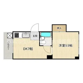 メゾンド中野【4階】の間取り