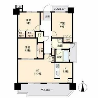 ステラートシティ桜山【0603号室】の間取り