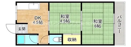 西田マンション【3階】の間取り