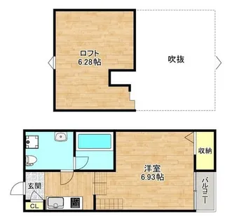 セレージャ【1階】の間取り