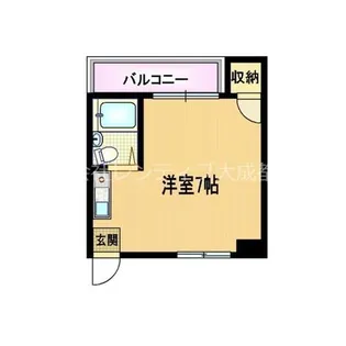 サンクチュアリ21【3階】の間取り