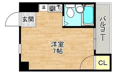 サンクチュアリ21【3階】の間取り