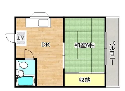 ロイヤル神路Ⅱ【1階】の間取り