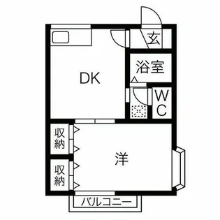 いとやハイツ【2階】の間取り