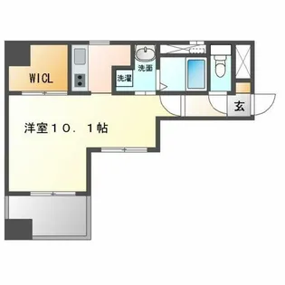 エルスタンザ栄南【203号室】の間取り