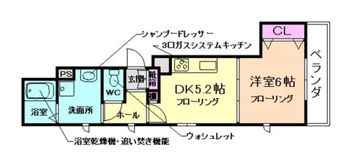 Nani Venuse【2階】の間取り