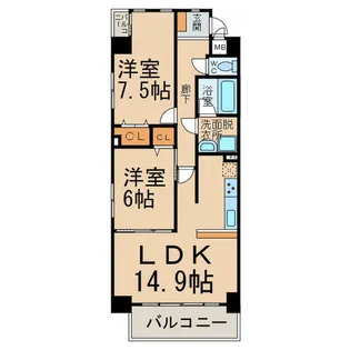PASSAGGIO(パサージオ)【3階】の間取り