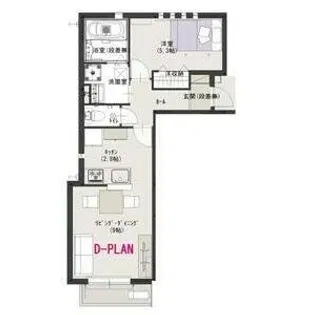 ユアメゾン神田【2階】の間取り