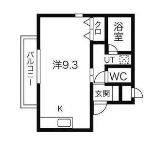 プレシャス妙音通【1階】の間取り