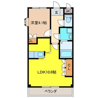 Felice【1階】の間取り
