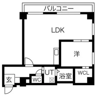 シティアーク天王寺【7階】の間取り