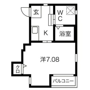 ソリッド中村公園【3階】の間取り
