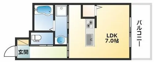 ARKtamatani【3階】の間取り