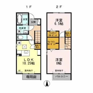 グルック司【1階】の間取り