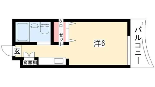 メゾン・ド・ティセ【0405号室】の間取り
