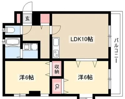 マ・メゾン千種公園【602号室】の間取り