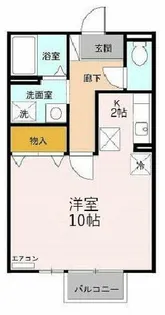グリーンハイツ【2階】の間取り