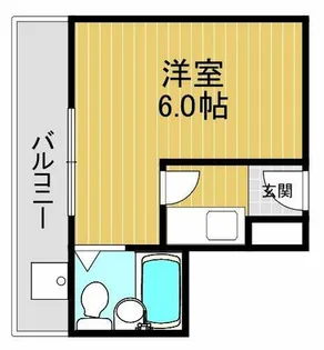 クレインファースト【4階】の間取り