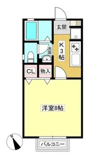 プリマベーラ春【1-E号室】の間取り