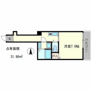 Supreme浄土寺【3階】の間取り