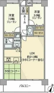 グローリアス安城横山町【703号室】の間取り