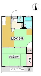 大松マンション【303号室】の間取り