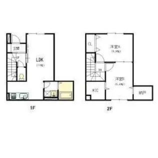 フォレストメゾン初日【1階】の間取り