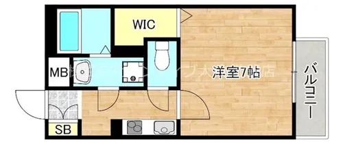 アプローズ【3階】の間取り