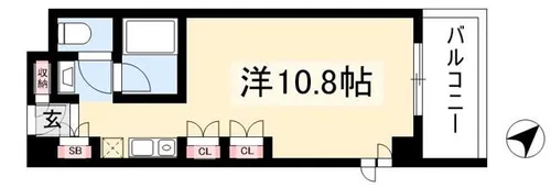 Ritzy本山【2階】の間取り