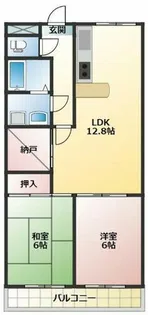 サンテラス福井【305号室】の間取り