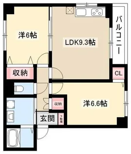 クレストコート【1階】の間取り