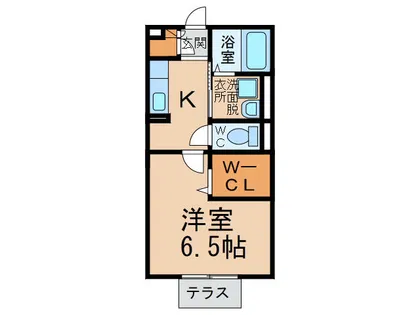 サニーハウス東 A・B・C【1階】の間取り