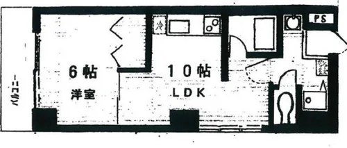 京都府京都市中京区釜座通丸太町下る桝屋町【マンション】の間取り