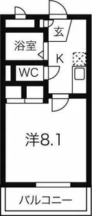 マーサ21【202号室】の間取り