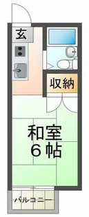 Leeハイム【2階】の間取り