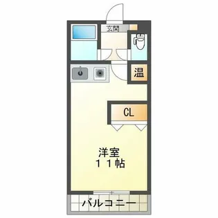 メゾンドアルニカ【1階】の間取り