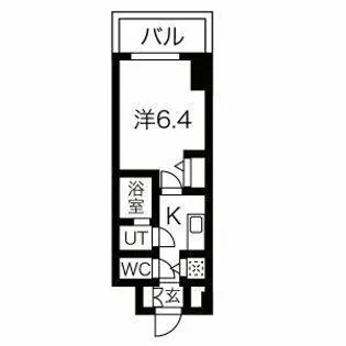プレミアム大須【1105号室】の間取り