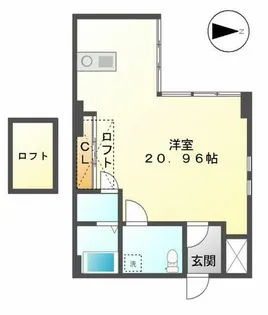 アコテパリジェンヌ【3階】の間取り