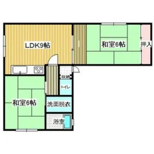 澄川3条ロイヤルハイツ【4階】の間取り